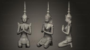 Buddha figurines (STKBD_0027) 3D model for CNC machine